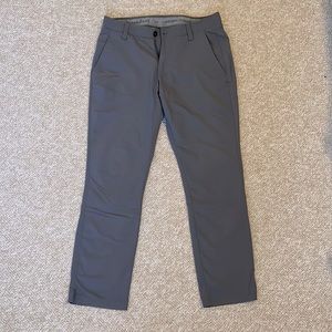 Men’s Under Armour Dark Gray Golf Pants